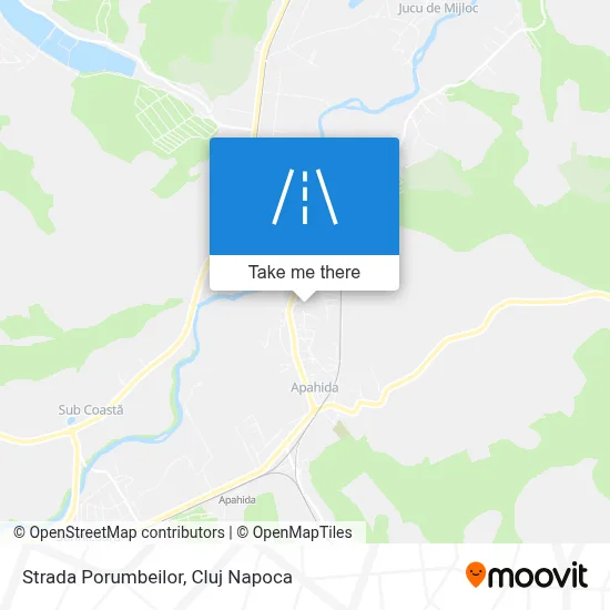 Strada Porumbeilor map