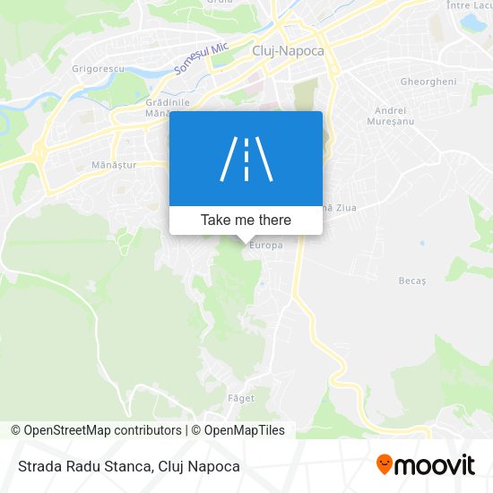 Strada Radu Stanca map