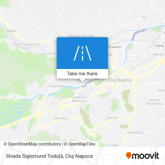 Strada Sigismund Toduță map