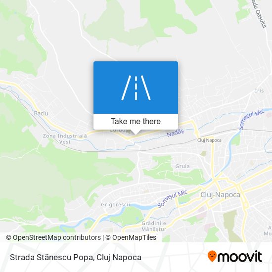 Strada Stănescu Popa map