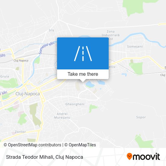 Strada Teodor Mihali map