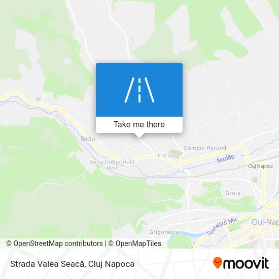 Strada Valea Seacă map