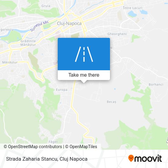 Strada Zaharia Stancu map