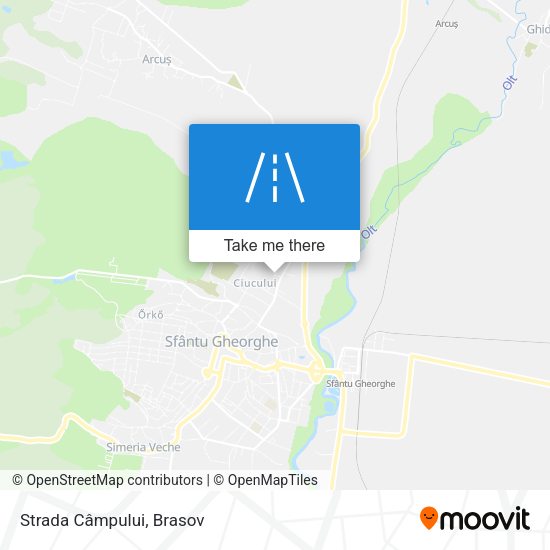 Strada Câmpului map
