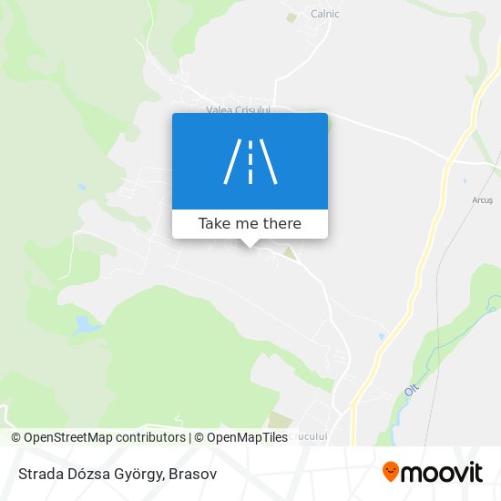 Strada Dózsa György map