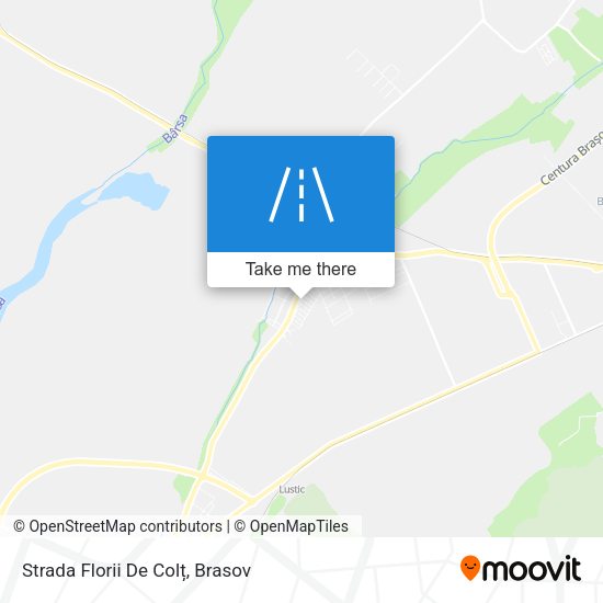Strada Florii De Colț map