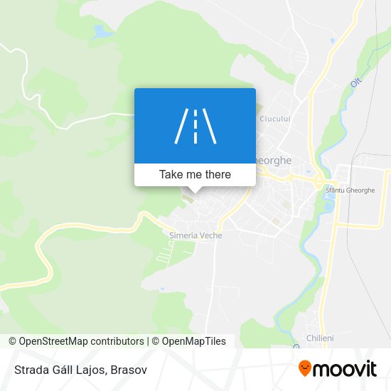 Strada Gáll Lajos map