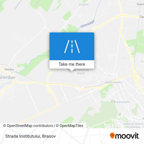 Strada Institutului map