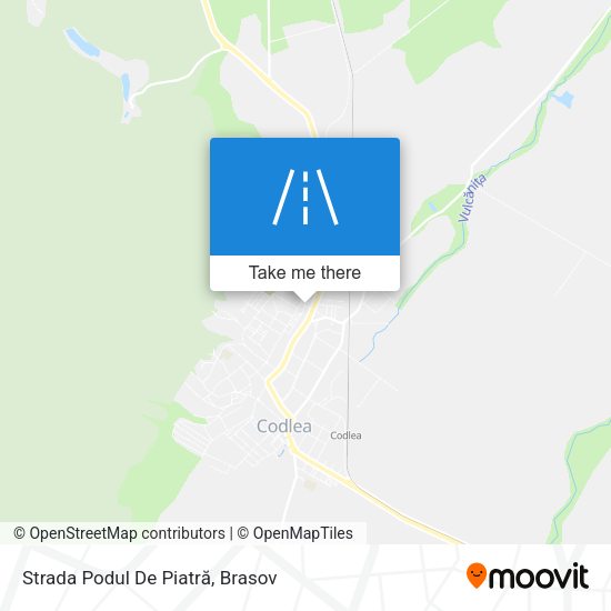 Strada Podul De Piatră map