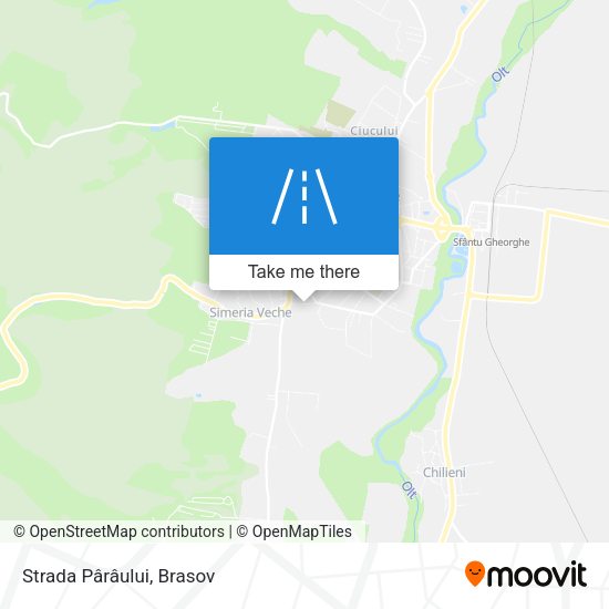 Strada Pârâului map