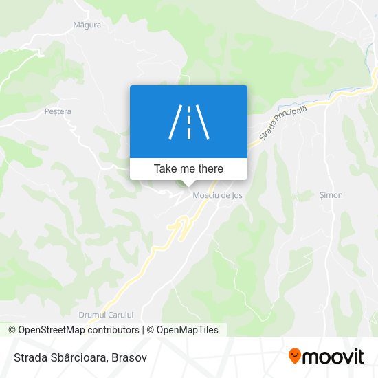 Strada Sbârcioara map