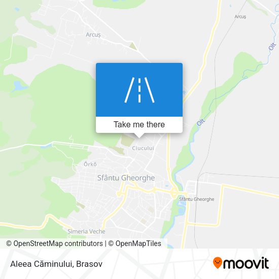 Aleea Căminului map
