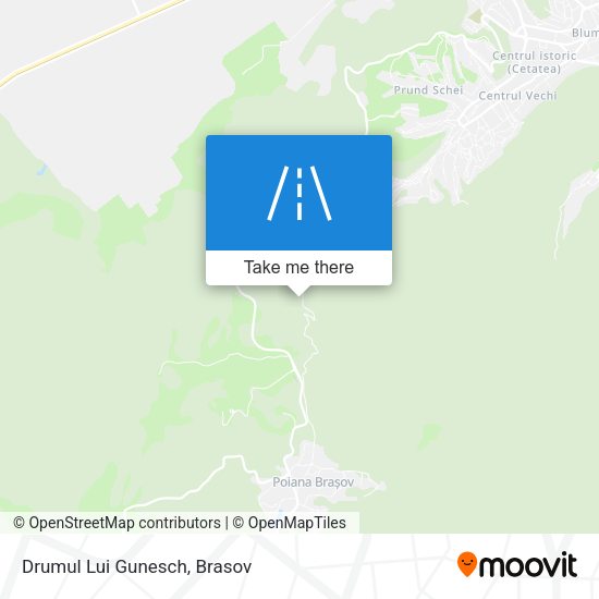 Drumul Lui Gunesch map