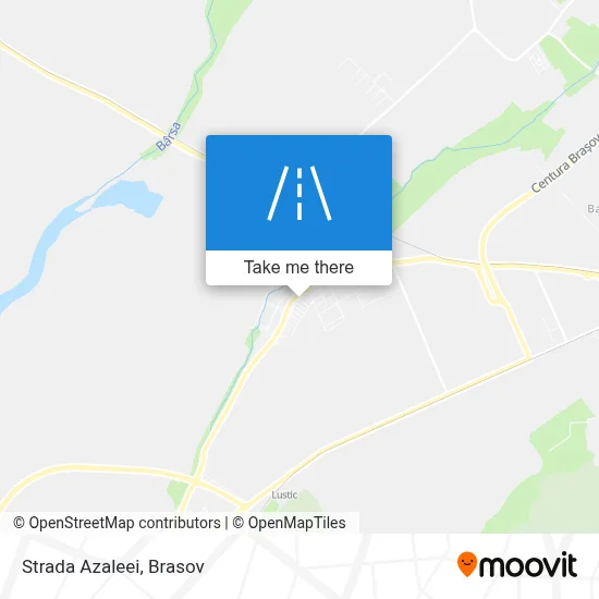 Strada Azaleei map