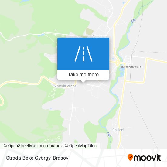 Strada Beke György map