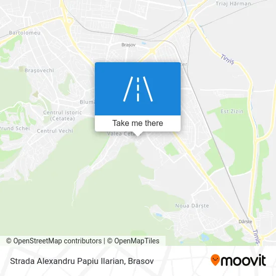 Strada Alexandru Papiu Ilarian map