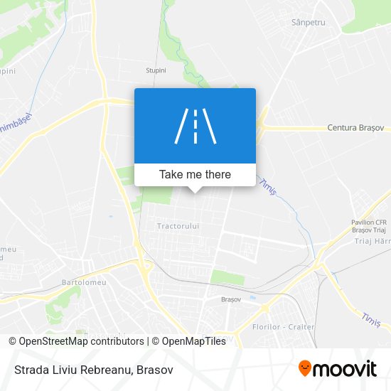 Strada Liviu Rebreanu map