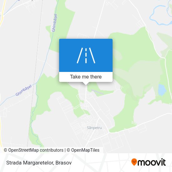 Strada Margaretelor map