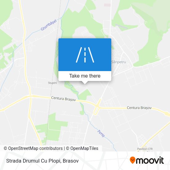 Strada Drumul Cu Plopi map
