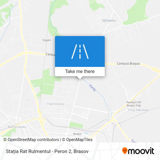 Stația Rat Rulmentul - Peron 2 map
