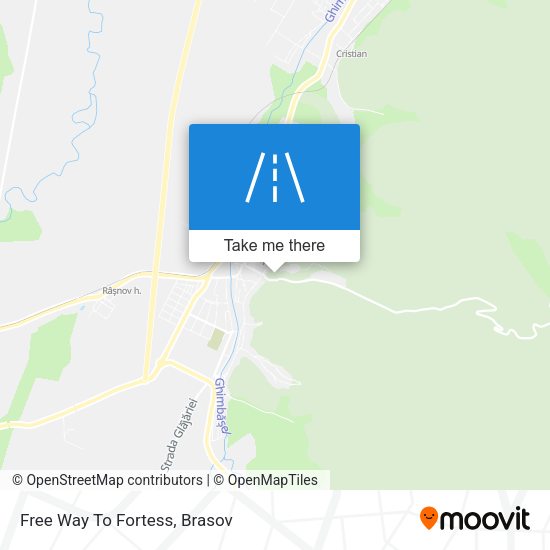 Free Way To Fortess map