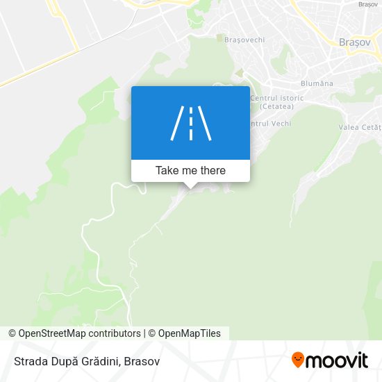 Strada După Grădini map