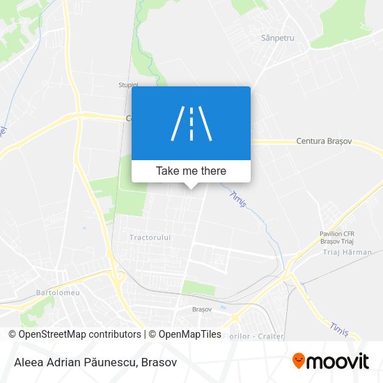 Aleea Adrian Păunescu map