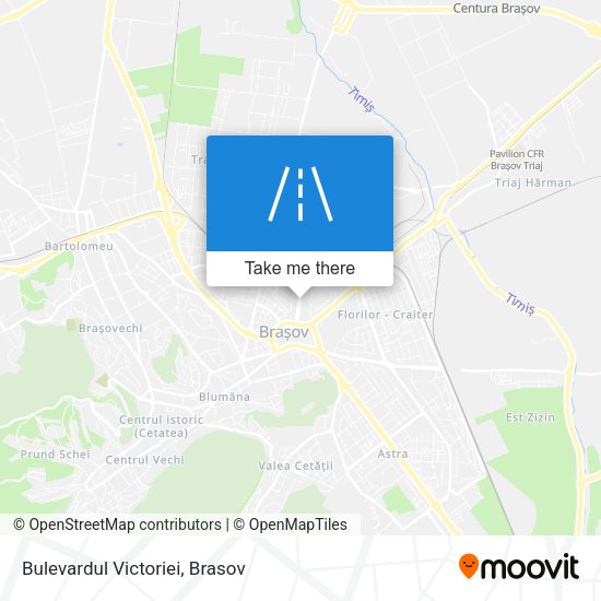 Bulevardul Victoriei map