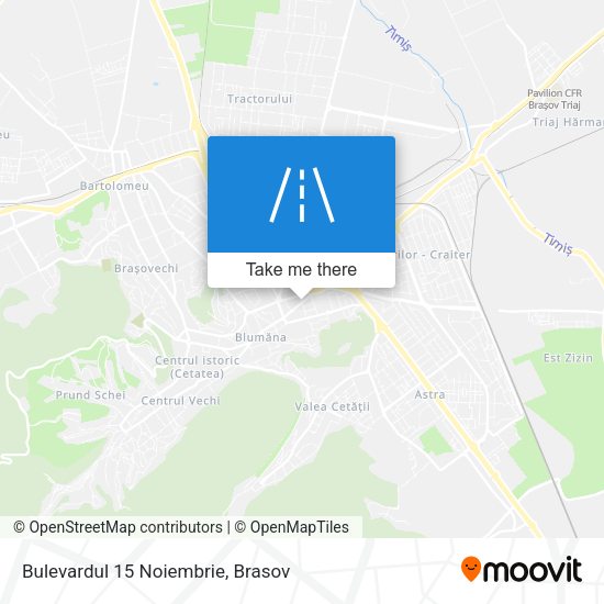 Bulevardul 15 Noiembrie map