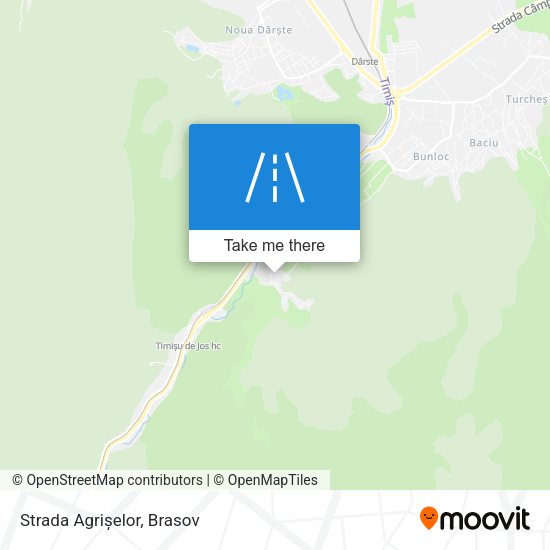 Strada Agrișelor map