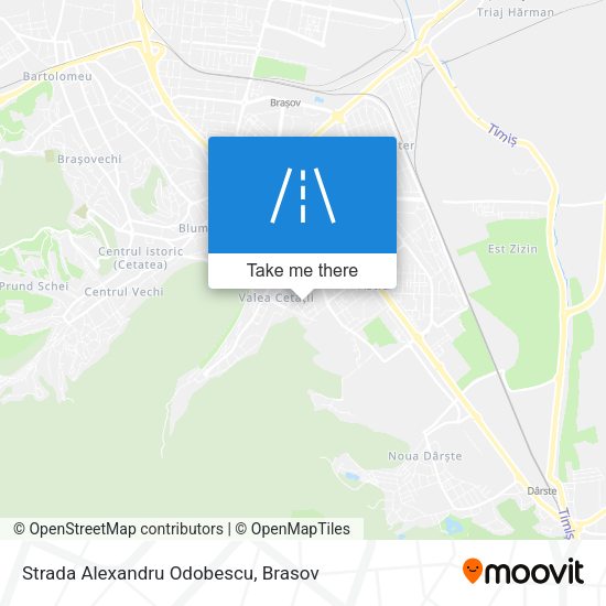 Strada Alexandru Odobescu map