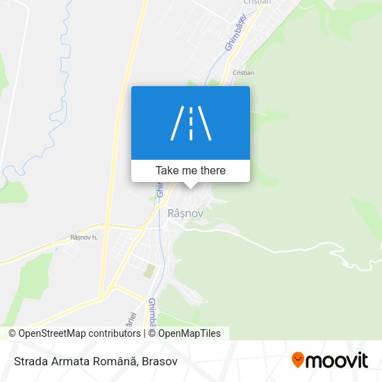 Strada Armata Română map