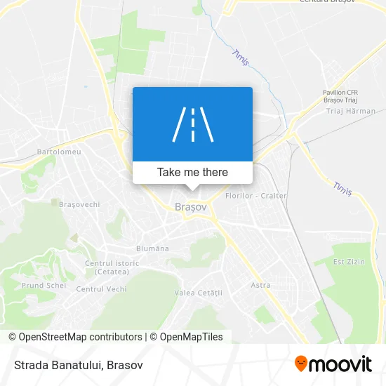 Strada Banatului map