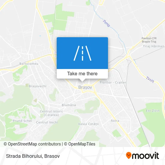 Strada Bihorului map