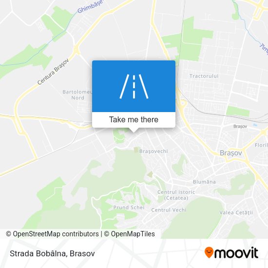 Strada Bobâlna map