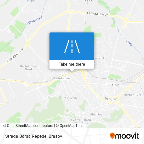 Strada Bârsa Repede map
