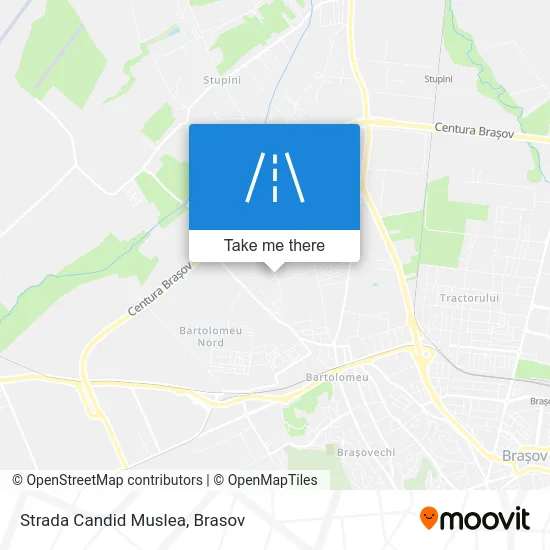 Strada Candid Muslea map
