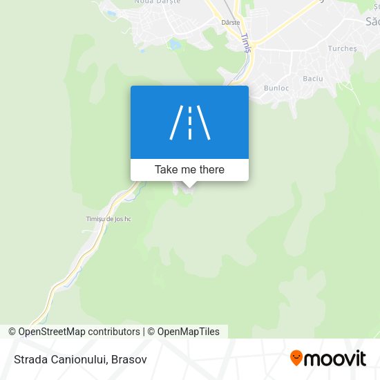Strada Canionului map
