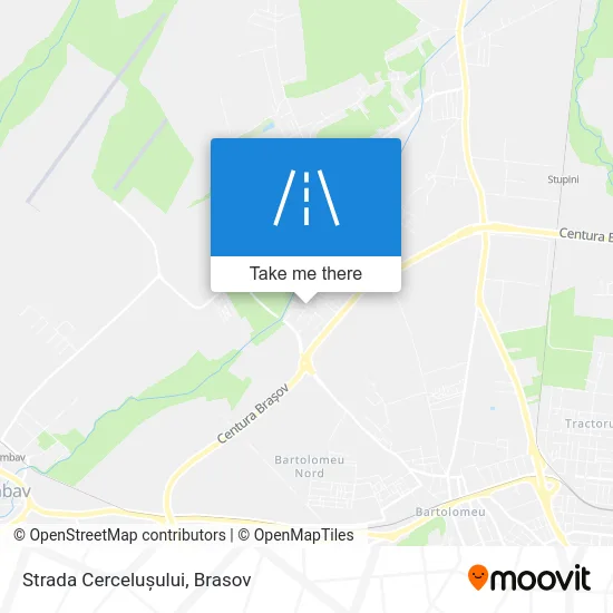 Strada Cercelușului map