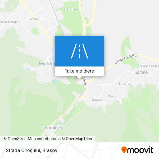 Strada Cireșului map
