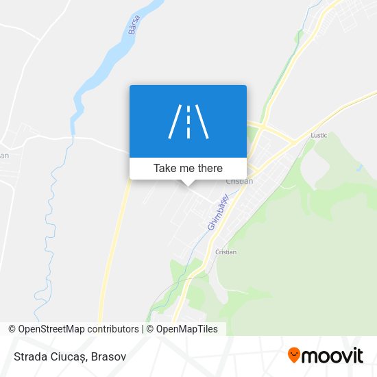 Strada Ciucaș map