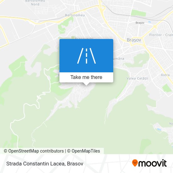 Strada Constantin Lacea map