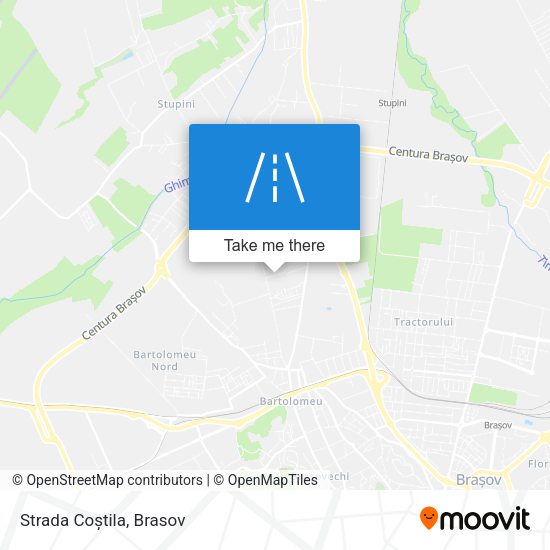 Strada Coștila map