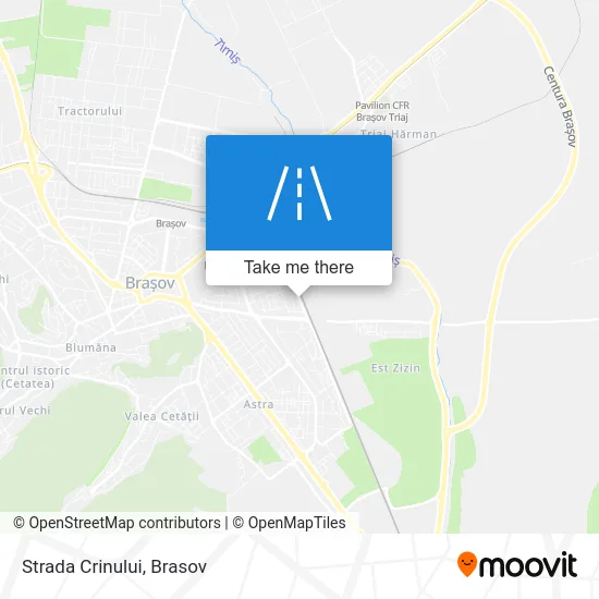 Strada Crinului map