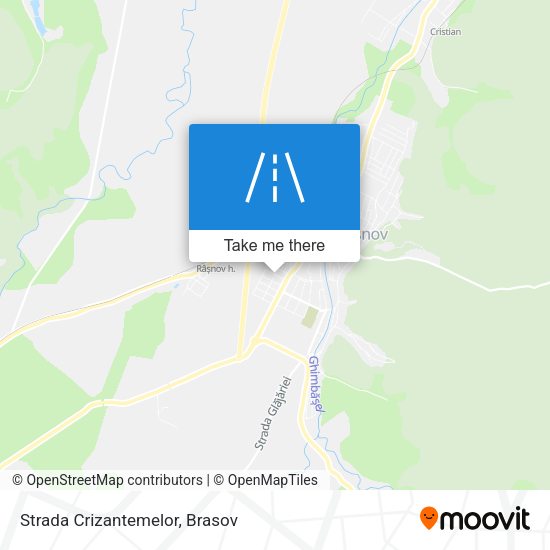 Strada Crizantemelor map