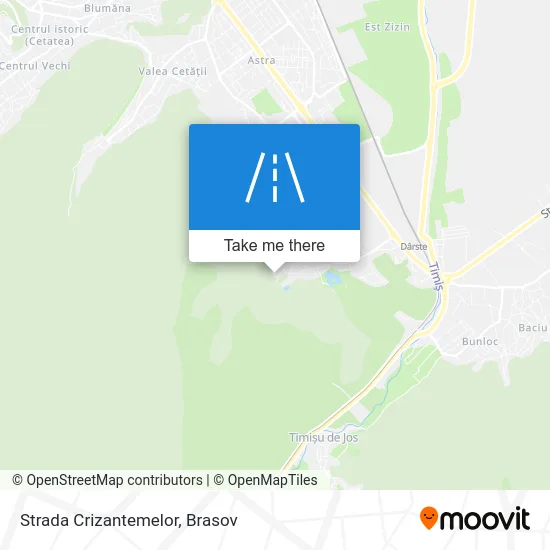 Strada Crizantemelor map