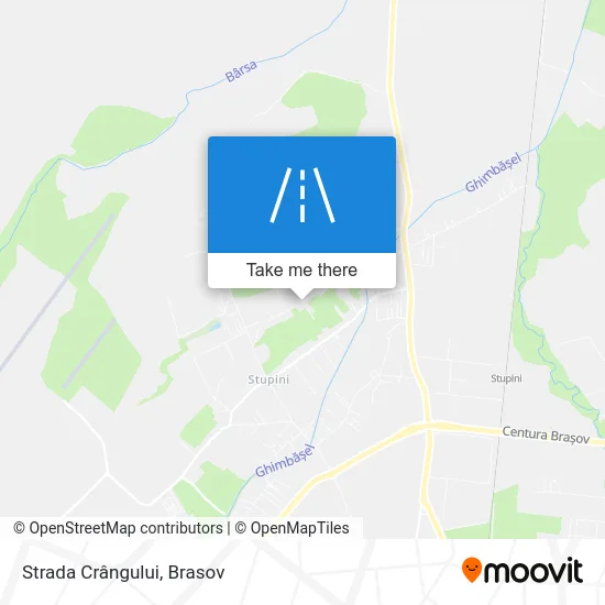 Strada Crângului map