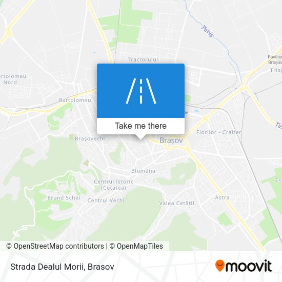 Strada Dealul Morii map