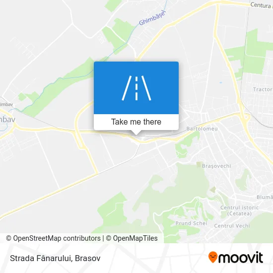 Strada Fânarului map