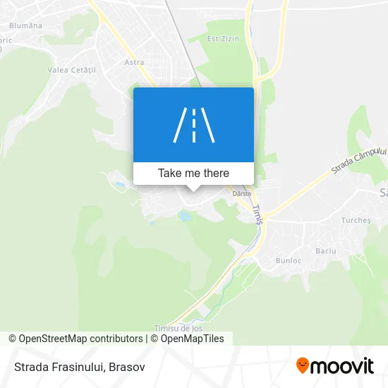 Strada Frasinului map